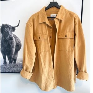 Goodfellow Mustard Jacket
